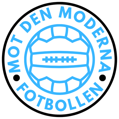 MOT DEN MODERNA FOTBOLLEN - Square Sticker