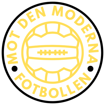 MOT DEN MODERNA FOTBOLLEN - Square Sticker